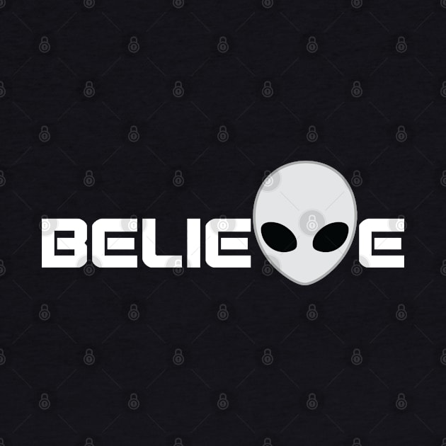 Grey Alien Believe by Brightfeather